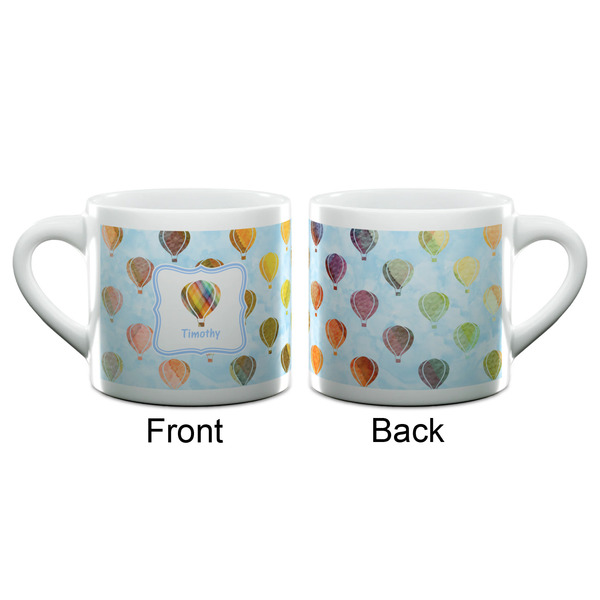 Watercolor Hot Air Balloons Espresso Cup - 6oz (Double Shot) (APPROVAL)