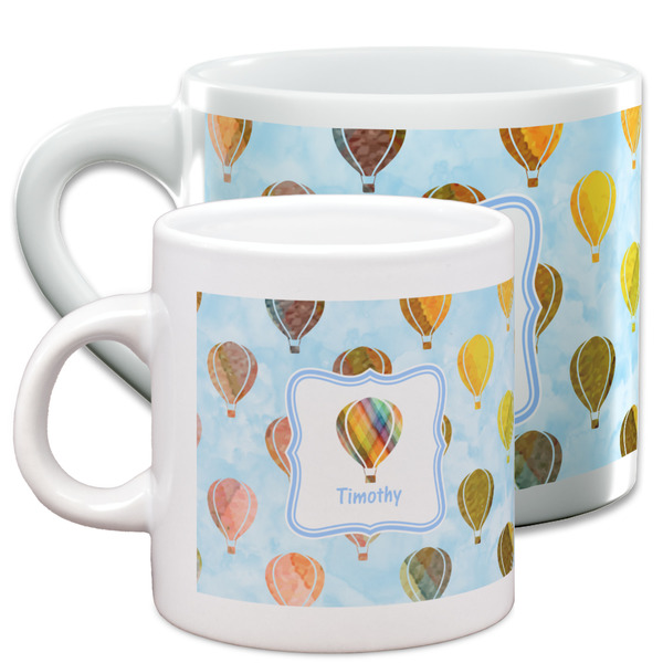 Watercolor Hot Air Balloons Espresso Mugs - Main Parent