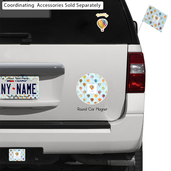 Watercolor Hot Air Balloons Exterior Car Accessories