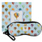 Watercolor Hot Air Balloons Eyeglass Case & Cloth (Personalized)