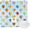 Watercolor Hot Air Balloons Washcloth (Personalized)