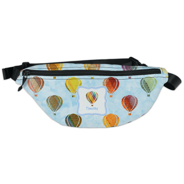 Custom Watercolor Hot Air Balloons Fanny Pack - Classic Style (Personalized)