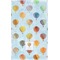 Watercolor Hot Air Balloons Finger Tip Towel - Full View