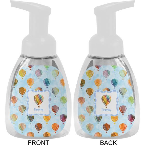 Watercolor Hot Air Balloons Foam Soap Bottle Approval - White