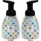 Watercolor Hot Air Balloons Foam Soap Bottle (Front & Back)