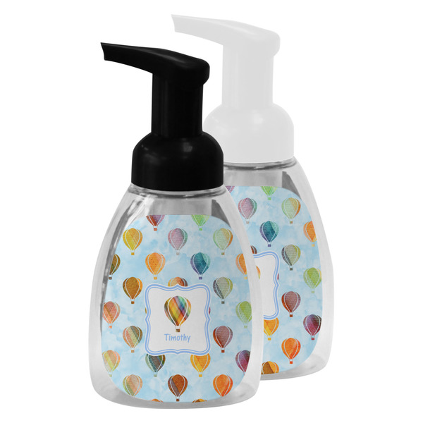 Watercolor Hot Air Balloons Foam Soap Bottles - Main