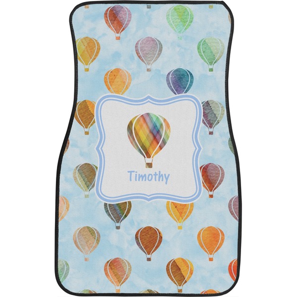 Watercolor Hot Air Balloons Front Seat Car Mat