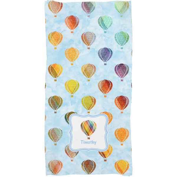 Watercolor Hot Air Balloons Full Sized Bath Towel - Apvl
