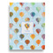 Watercolor Hot Air Balloons Garden Flags - Large - Single Sided - FRONT