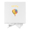 Watercolor Hot Air Balloons Gift Boxes with Magnetic Lid - White - Approval