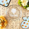 Watercolor Hot Air Balloons Glass Pie Dish - LIFESTYLE