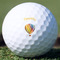 Watercolor Hot Air Balloons Golf Ball - Branded - Front