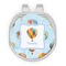 Watercolor Hot Air Balloons Golf Ball Marker - Hat Clip - Silver