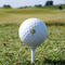 Watercolor Hot Air Balloons Golf Ball - Non-Branded - Tee Alt