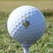 Watercolor Hot Air Balloons Golf Ball - Non-Branded - Tee