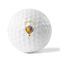 Watercolor Hot Air Balloons Golf Balls - Generic - Set of 12 - FRONT