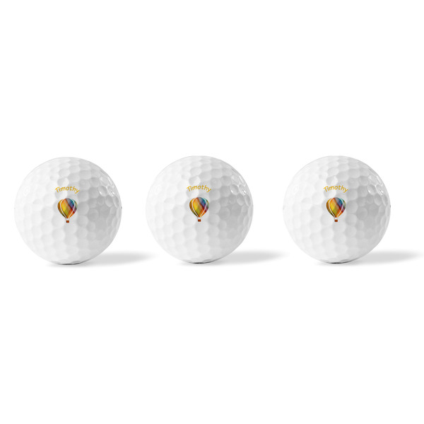 Watercolor Hot Air Balloons Golf Balls - Generic - Set of 3 - APPROVAL