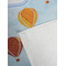 Watercolor Hot Air Balloons Golf Towel - Detail