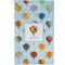 Watercolor Hot Air Balloons Golf Towel (Personalized) - APPROVAL (Small Full Print)