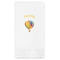 Watercolor Hot Air Balloons Guest Napkin - Front View