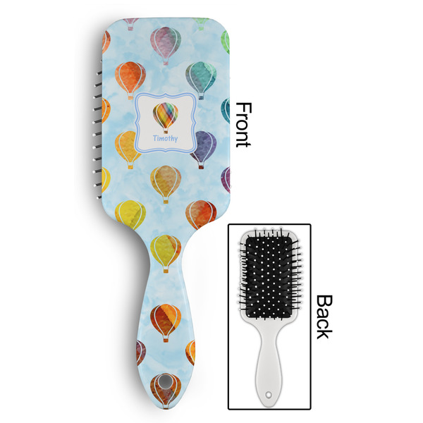 Watercolor Hot Air Balloons Hair Brush - Approval