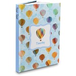 Watercolor Hot Air Balloons Hardbound Journal (Personalized)