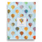 Watercolor Hot Air Balloons House Flags - Double Sided - FRONT
