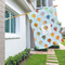Watercolor Hot Air Balloons House Flags - Single Sided - LIFESTYLE
