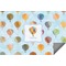 Watercolor Hot Air Balloons Indoor / Outdoor Rug - 6'x8' w/ Name or Text