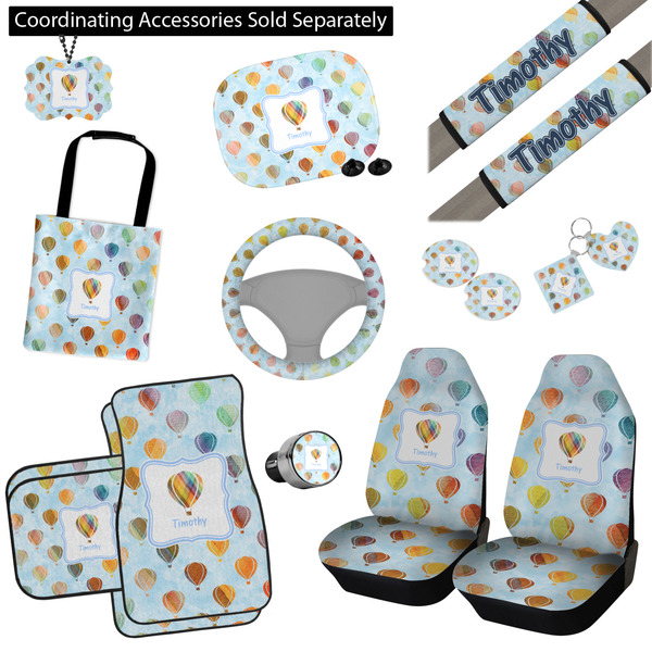 Watercolor Hot Air Balloons Interior Car Accessories