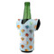 Watercolor Hot Air Balloons Jersey Bottle Cooler - ANGLE (on bottle)