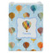 Watercolor Hot Air Balloons Jewelry Gift Bag - Gloss - Front