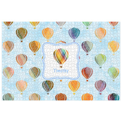 Watercolor Hot Air Balloons 1014 pc Jigsaw Puzzle (Personalized)