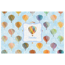 Watercolor Hot Air Balloons Jigsaw Puzzle - 1000-piece (Personalized)
