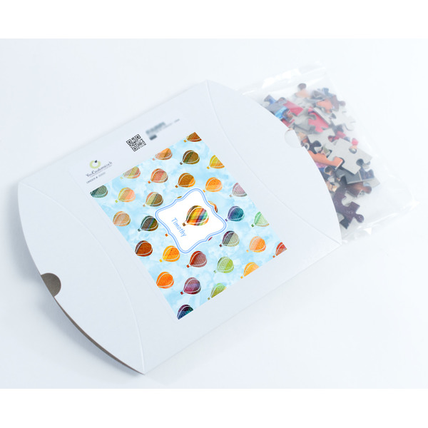 Watercolor Hot Air Balloons Jigsaw Puzzle 110 Piece - Box