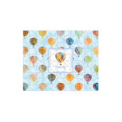 Watercolor Hot Air Balloons 110 pc Jigsaw Puzzle (Personalized)