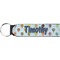 Watercolor Hot Air Balloons Neoprene Keychain Fob (Personalized)