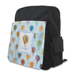 Watercolor Hot Air Balloons Preschool Backpack (Personalized)