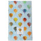 Watercolor Hot Air Balloons Kitchen Towel - Poly Cotton - Full Front
