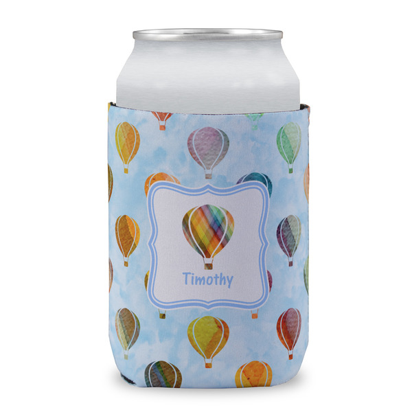 Watercolor Hot Air Balloons Can Sleeve