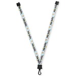 Watercolor Hot Air Balloons Lanyard (Personalized)