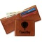 Watercolor Hot Air Balloons Leather Bifold Wallet - Main