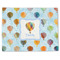 Watercolor Hot Air Balloons Linen Placemat - Front