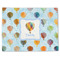 Watercolor Hot Air Balloons Single-Sided Linen Placemat - Single w/ Name or Text