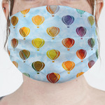 Watercolor Hot Air Balloons Face Mask Cover