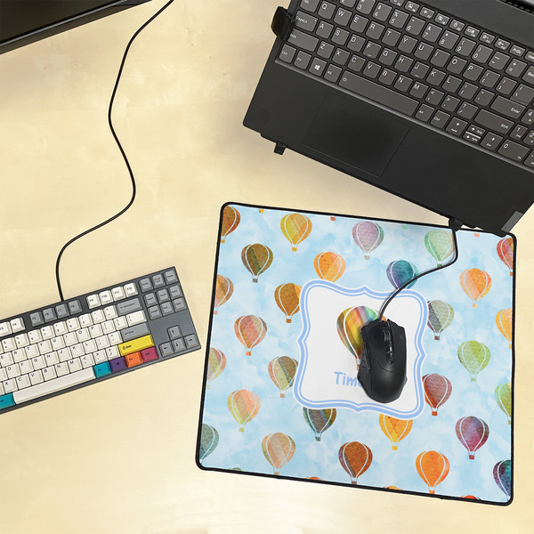 Watercolor Hot Air Balloons Medium Gaming Mats - LIFESTYLE