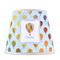 Watercolor Hot Air Balloons Poly Film Empire Lampshade - Front View