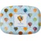 Watercolor Hot Air Balloons Melamine Platter (Personalized)