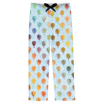 Watercolor Hot Air Balloons Mens Pajama Pants - 2XL