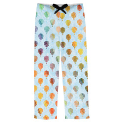 Watercolor Hot Air Balloons Mens Pajama Pants - S